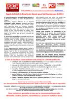Appel du FRONT DE GAUCHE 73 pour les municipales de 2014